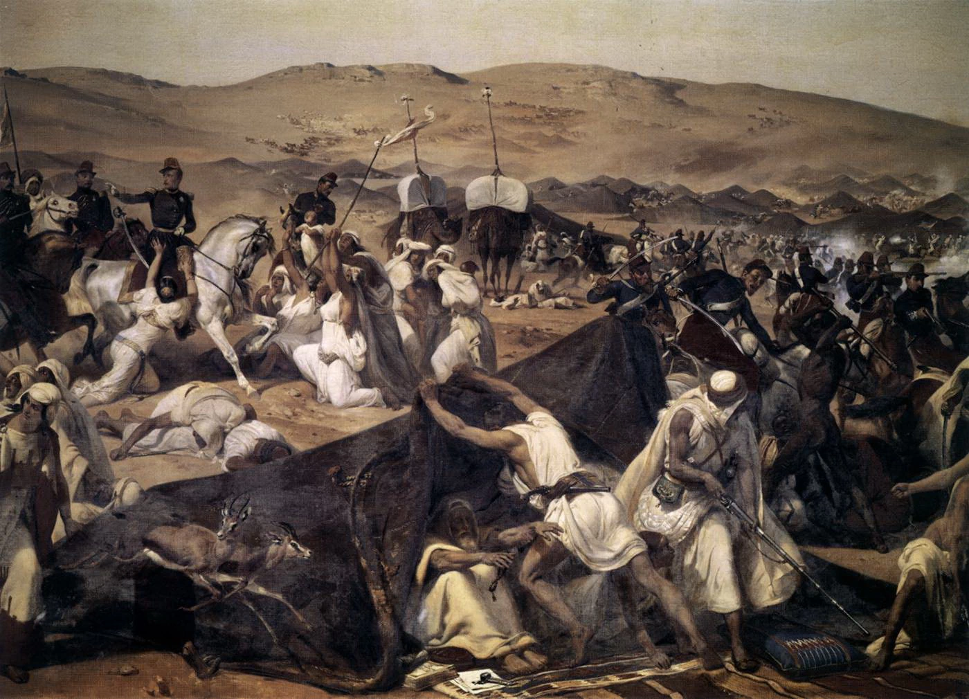  128-Presa della Smalah di Abd-el-Kader-Musée National du Château, Versailles 